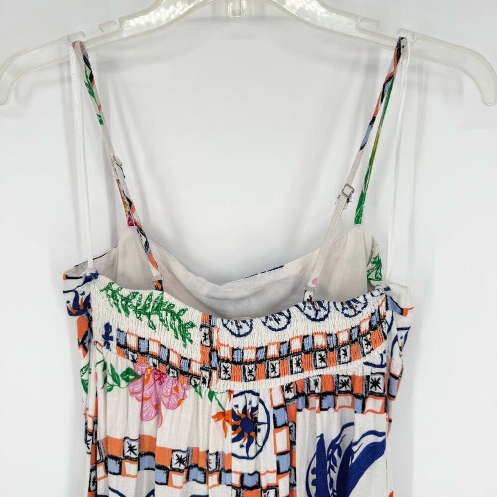 Anthropologie‎ Label of Love Portofino Midi Maxi Dress Colorful Floral Size S - Picture 9 of 13